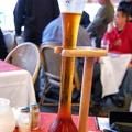 The unique Kwak beer glass